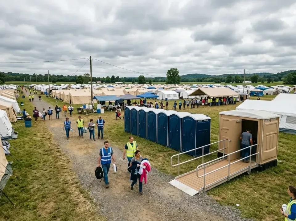 disaster-relief-camp-restrooms-010 — frequently asked questions, Dumpster & Portable Bathrooms Rental in Fort Belvoir, VA